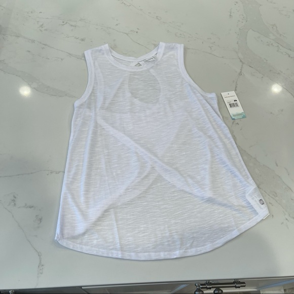 NWT Balance Collection white cut out tank top - Picture 8 of 16